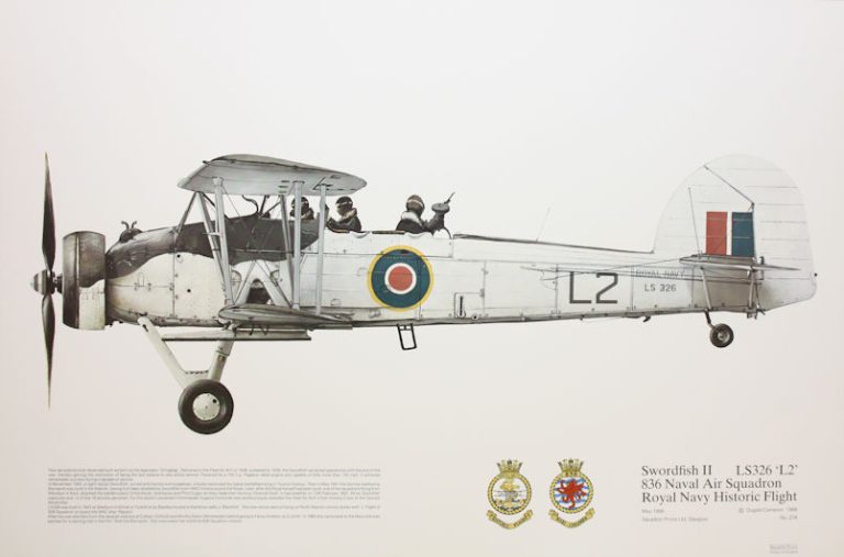 Squadron Prints Swordfish II Great Britain