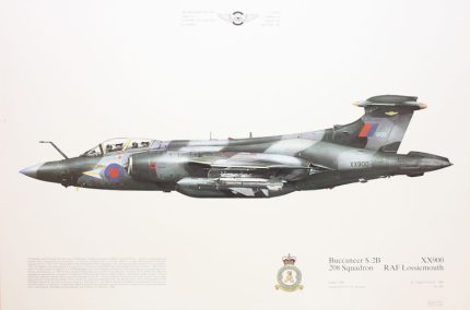 Squadron Prints Buccaneer S2B Great Britain