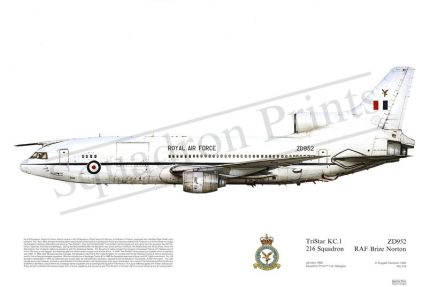 Squadron Prints Tristar KC1 Great Britain