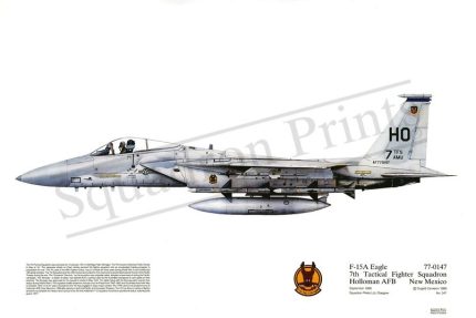 Squadron Prints F-15A Eagle USA