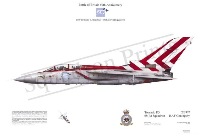 Squadron Prints Tornado F3 Great Britian