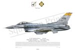 Squadron Prints F-16C Fighting Falcon USA