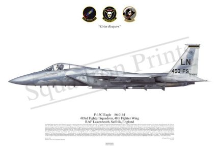 Squadron Prints F-15C Eagle USA