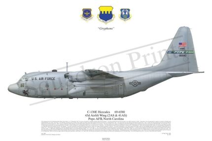 Squadron Prints C-130E Hercules USA