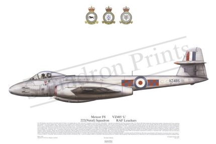 Squadron Prints Meteor F8 Great Britain