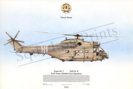 Squadron Prints Puma HC1 Great Britain