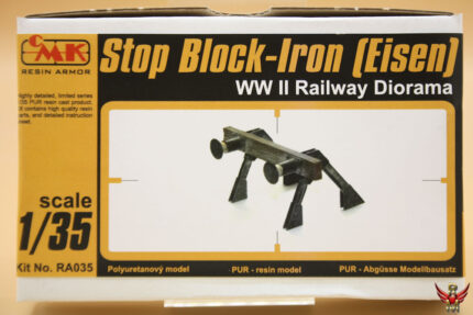 CMK 1/35 Stop Block-Iron (Eisen)