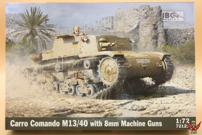 IBG Models 1/72 Carro Comando M13/40 with 8mm Machine Guns