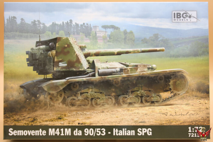 IBG Models 1/72 Semovente M41M da 90/53 Italian SPG