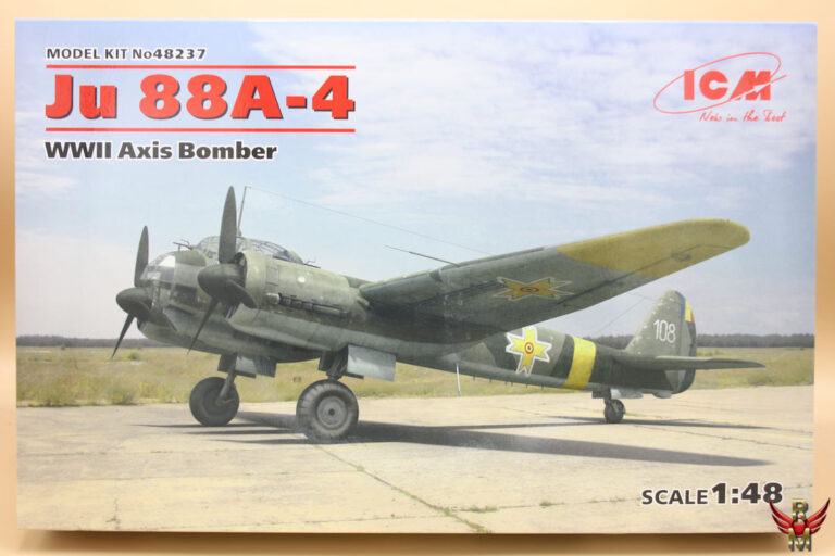 ICM 1/48 Ju 88A-4 WWII Axis Bomber