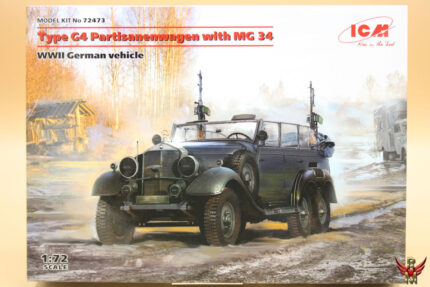 ICM 1/72 Typ G4 Partisanenwagen with MG 34