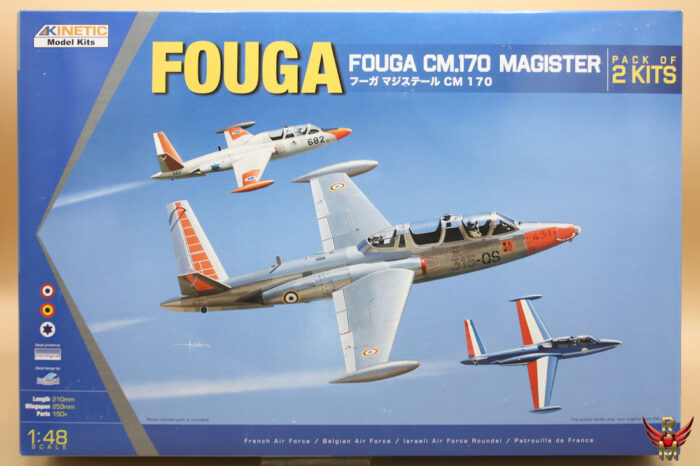 Kinetic 1/48 Fouga CM 170 Magister
