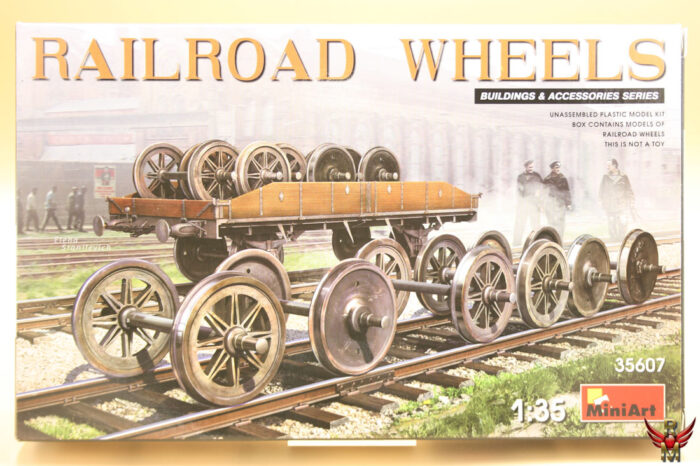 MiniArt 1/35 Railroad wheels