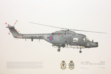 Squadron Prints Lynx HAS2 Great Britain