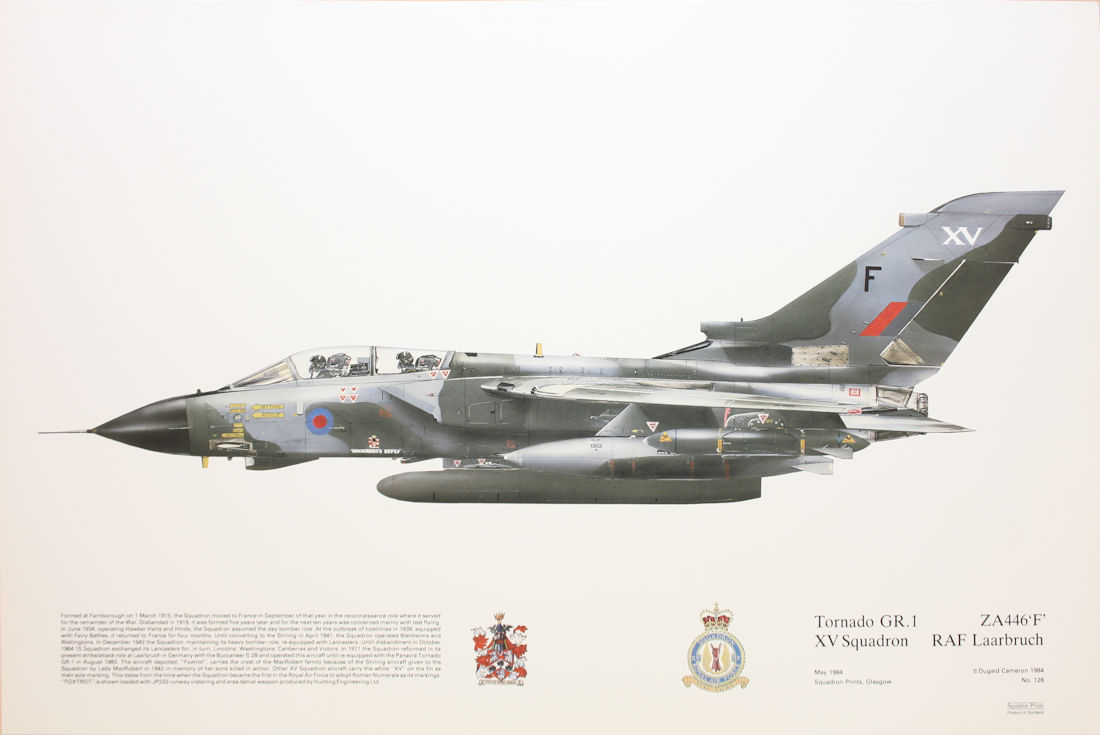 Squadron Prints Tornado GR1 Great Britain