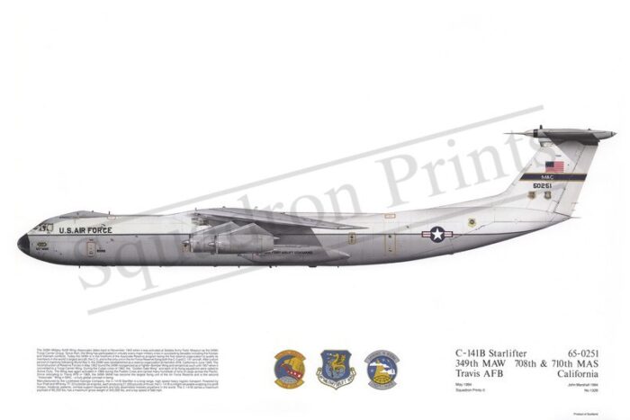 Squadron Prints C-141B Starlifter USA