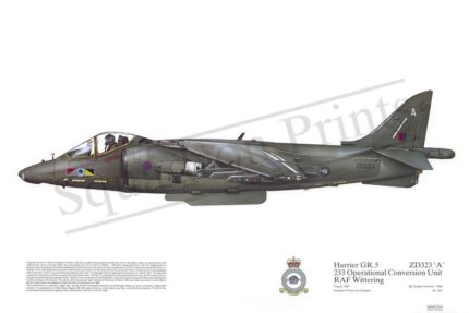 Squadron Prints Harrier GR5 Great Britain