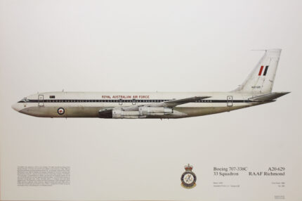 Squadron Prints Boeing 707-338C Australia