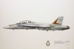 Squadron Prints F/A-18B Hornet Australia