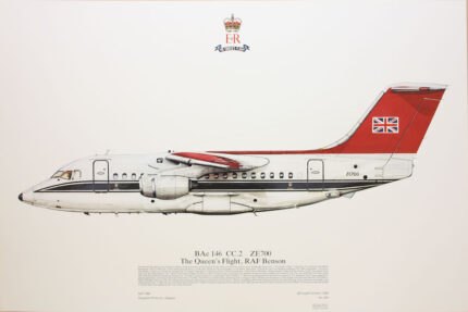 Squadron Prints BAe 146 CC2 Great Britain