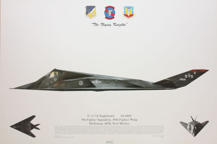 Squadron Prints F-117A Nighthawk USA