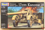 Revell 1/72 German heavy gun 17cm Kanone 18
