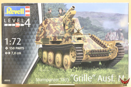 Revell 1/72 Sturmpanzer 38(t) Grille Ausf M