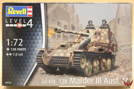 Revell 1/72 Sd Kfz 138 Marder III Ausf M