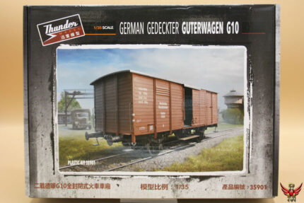 Thunder Model 1/35 German Gedeckter Güterwagen G10