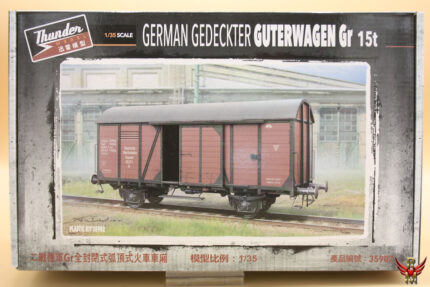 Thunder Model 1/35 German Güterwagen Gr 15t