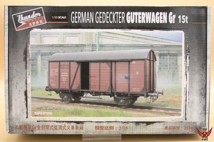 Thunder Model 1/35 German Güterwagen Gr 15t
