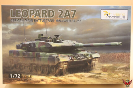 VESPID Models 1/72 Leopard 2A7 German Main Battle Tank