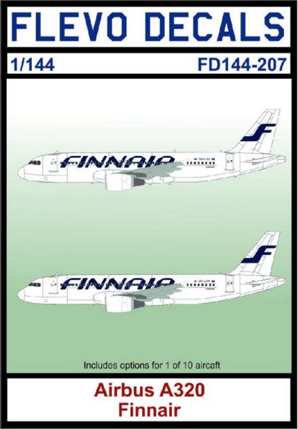 Flevo Decals 1/144 Airbus A320 Finnair