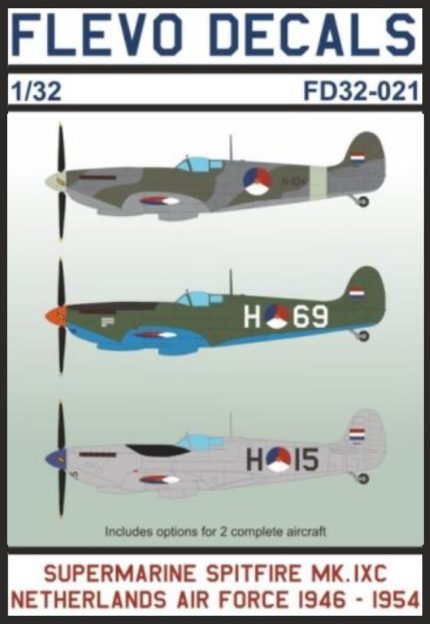 Flevo Decals 1/32 Supermarine Spitfire Mk IXc