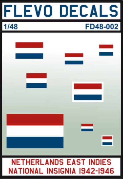 Flevo Decals 1/48 Netherlands East Indies National Insignia 1942-1946