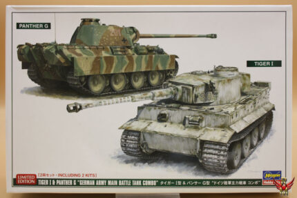 Hasegawa 1/72 Tiger I and Panther G Limited Edition