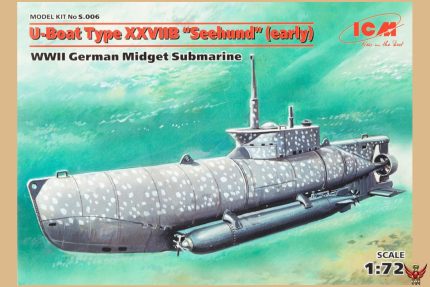 ICM 1/72 U-Boat Type XXVIIB Seehund early