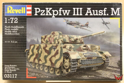Revell 1/72 German Pz Kpfw III Ausf M