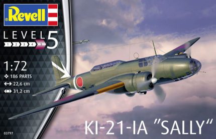 Revell 1/72 Mitsubishi Ki-21-Ia Sally