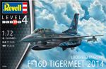 Revell 1/72 Model Set Lockheed Martin F-16D Tigermeet 2014