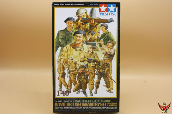 Tamiya 1/48 WWII British Infantry Set European Campaign