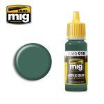 Ammo Mig 018 ACRYLIC COLOR WEAPONS SS - POLICE GREEN JAR 17ML