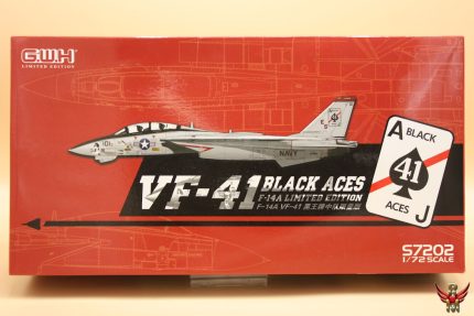 Great Wall Hobby 1/72 F-14A Tomcat VF-41 Black Aces Limited Edition