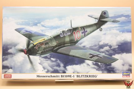 Hasegawa 1/48 Messerschmitt Bf109E-1 Blitzkrieg Limited Edition