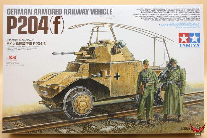 Tamiya 1/35 German Armoured Railway Vehicle P204 f