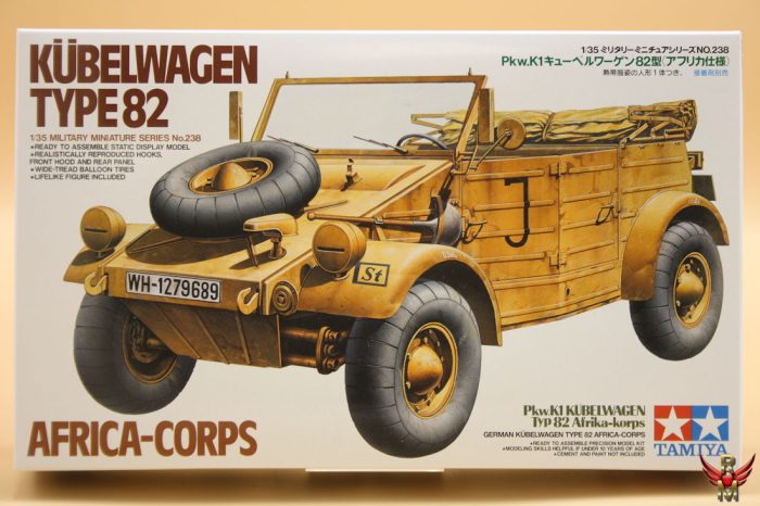 Tamiya 1/35 Kübelwagen Type 82 Africa Corps