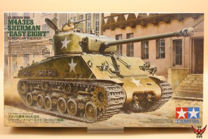 Tamiya 1/35 US Medium Tank M4A3E8 Sherman Easy Eight