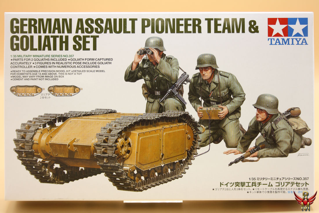 Tamiya 1/35 German Assault Pioneer Team and Goliath Set