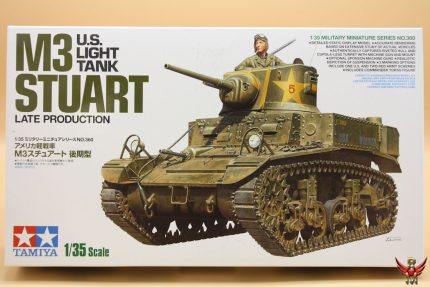 Tamiya 1/35 US Light Tank M3 Stuart Late Production