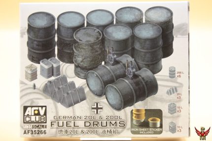 AFV Club 1/35 German 20L and 200L Fuel Drums